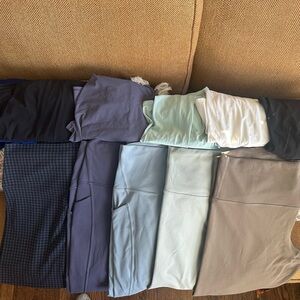 11 pieces lululemon athletica Women's 6 Tops 5 leggings